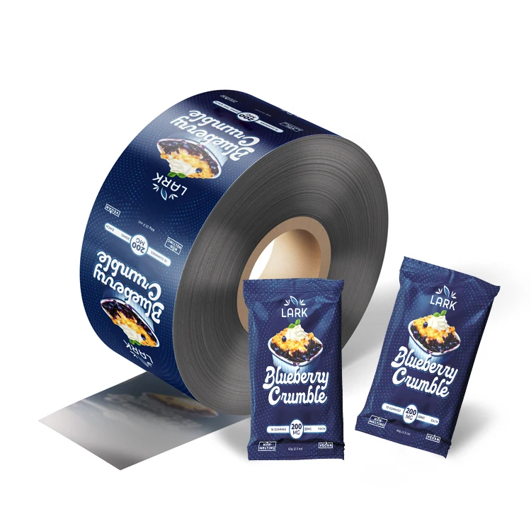 Customized Printing Plastic Packaging Composite Roll Flexible Packaging Film snack Biscuits Puffed Foods Laminated Roll Film