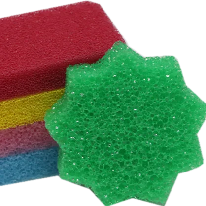 FREE SAMPLE Kitchen Cleaning Dish Washing Antimicrobial Silicone Sponges Scrubber