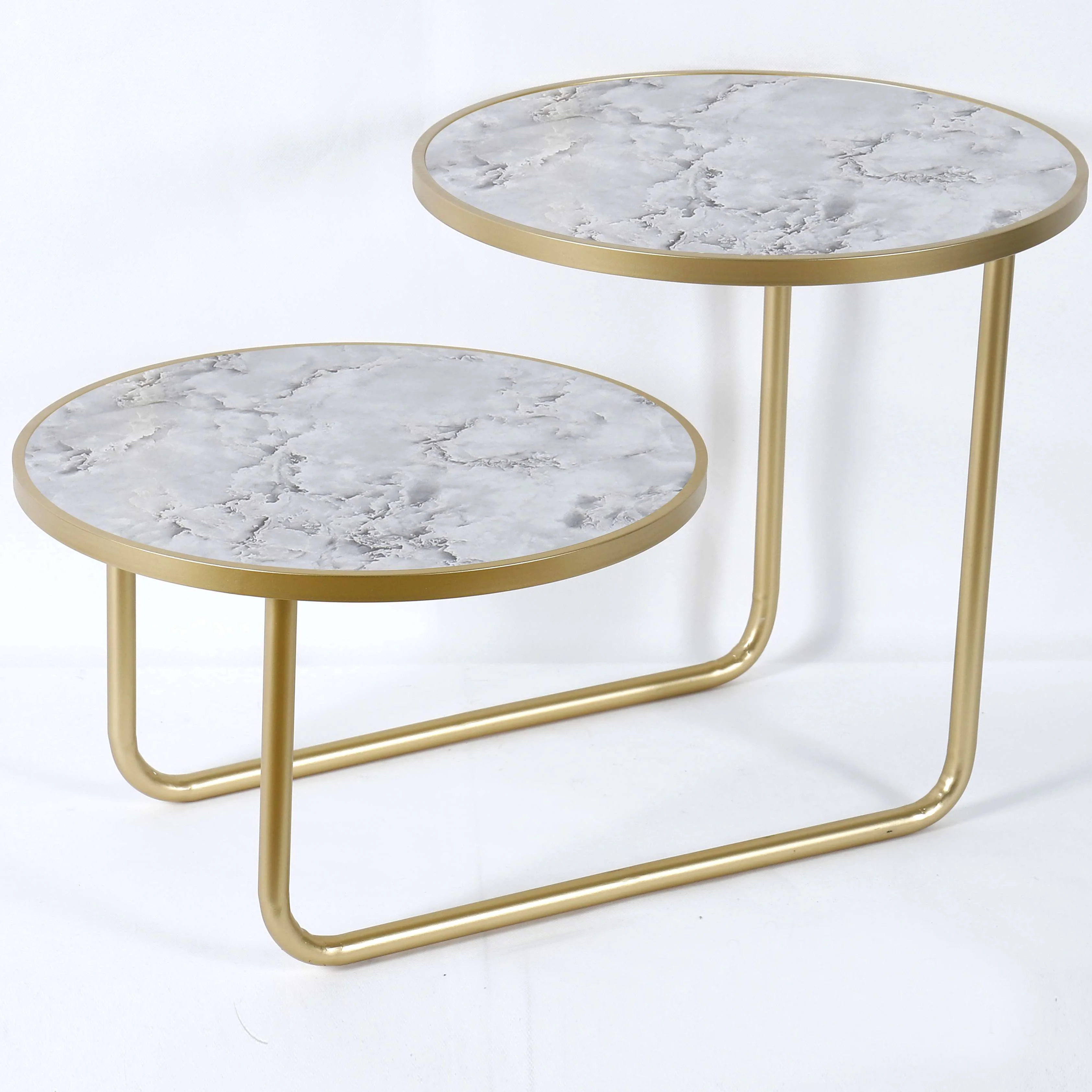 Bedroom Furniture Home Decorative Gold Metal Floating Wall Shelf