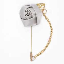 Chain corsage Wedding corsage diamond ribbon corsage