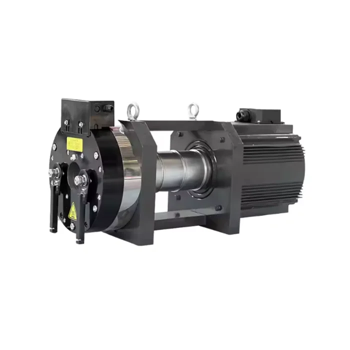 2000KG XIZI Elevator Gearless Traction Machine Lift Motor 1.0/1.5/1.75/2.0 m/s