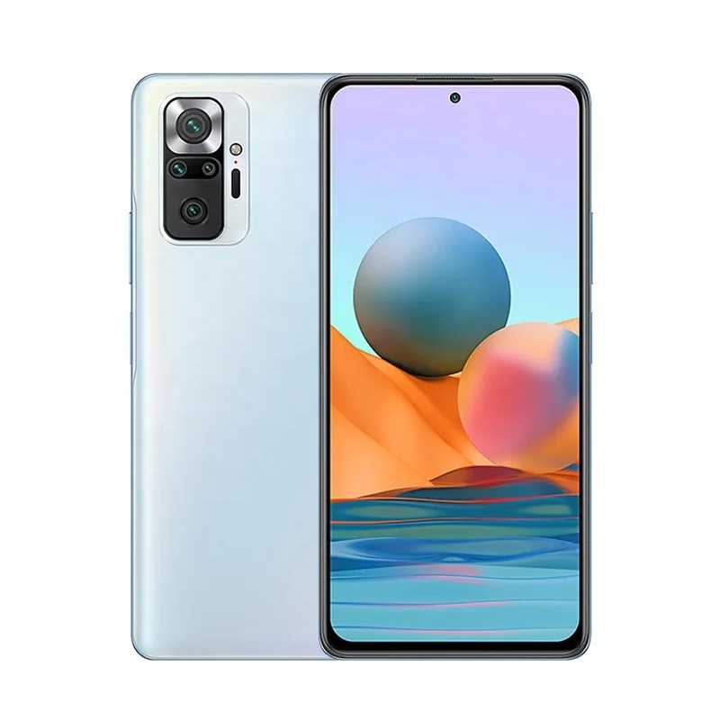 Redmi Note 10 Pro 5g Android телефон Заводская разблокированная глобальная версия смартфона Быстрая зарядка 64 ГБ/128 ГБ/256 ГБ б/у мобильные телефоны