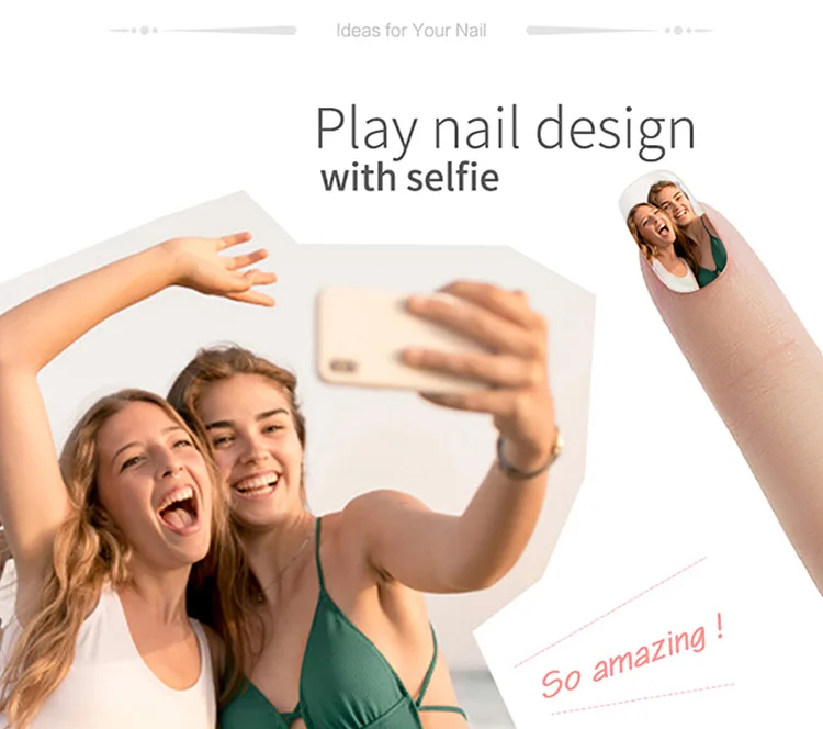 2024 best selling Beauty digital nail art printer High Quality High Quality Factory Price nails printer 3d Finger Nail Printing