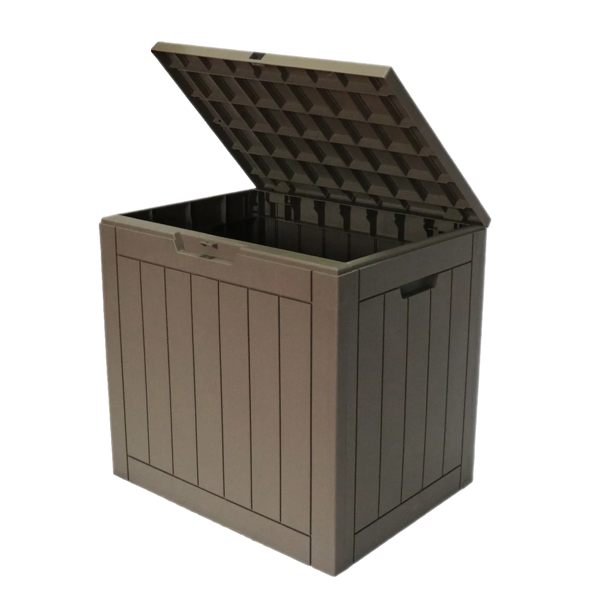 Proworx Plastic Outdoor Waterproof Underbed Foldable Garden Patio Furniture Cushion Deck Camping Storage Box With Lid