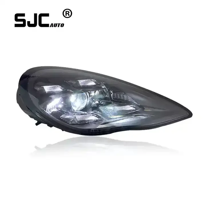 SJC For Porsche Panamera 970 headlights Assembly 10-13 for Panamera retrofitted with new LED matrix headlights Upgrade 2022 styl