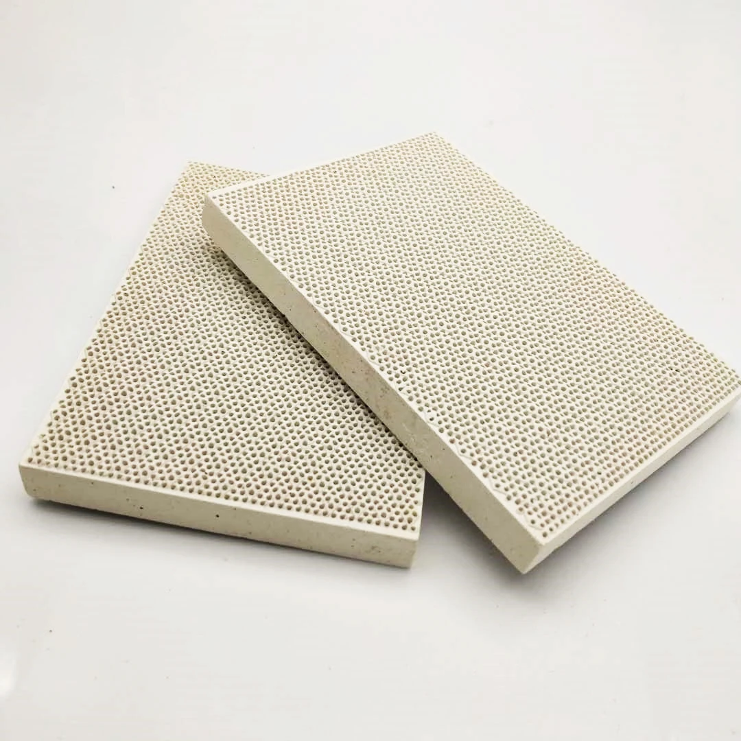 infrared honeycomb ceramic plate for gas burner infared radiation heat extruder honeycomb ceramic cordierite plate