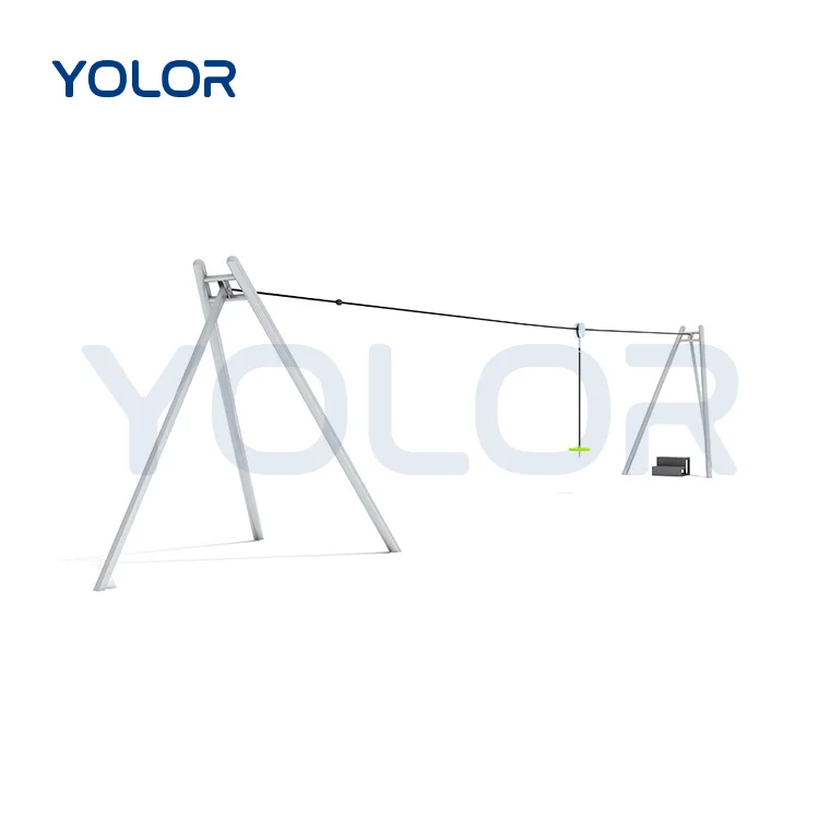 Children Toy Play rope ziplines backyard Adventure Playground Equipment Kids Zip-lining Outdoor Zip line Park For Children