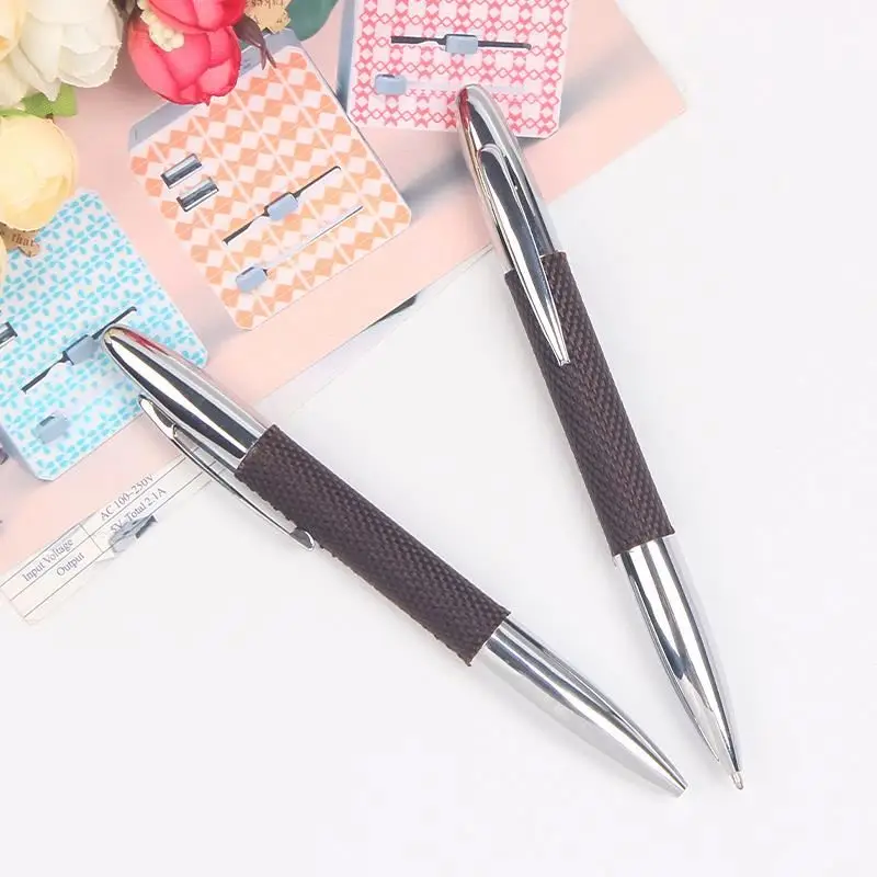 Low price ball pen making machine clip metal with customized logo for promotional gift