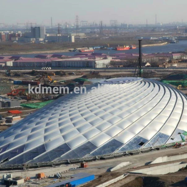 
etfe membrane cushions(Yujiapu Station) 