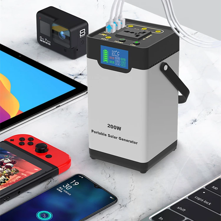 SRsolar Outdoor 75000mAh 278Wh USB Type C DC AC 300W solar generator portable power station manufacturers