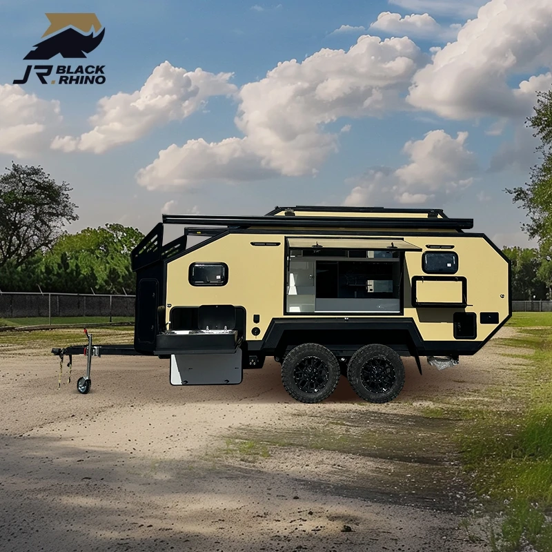 Гибкая планировка караван 30 футов rv палатка для кемпинга русский путешествия мобильный тренажерный зал автобус автокараваны малазия Австралия внедорожный