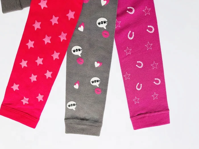 
Baby&Girls Unicorn Sublimation Print Microfiber Warm Thermal insulated warm tights 