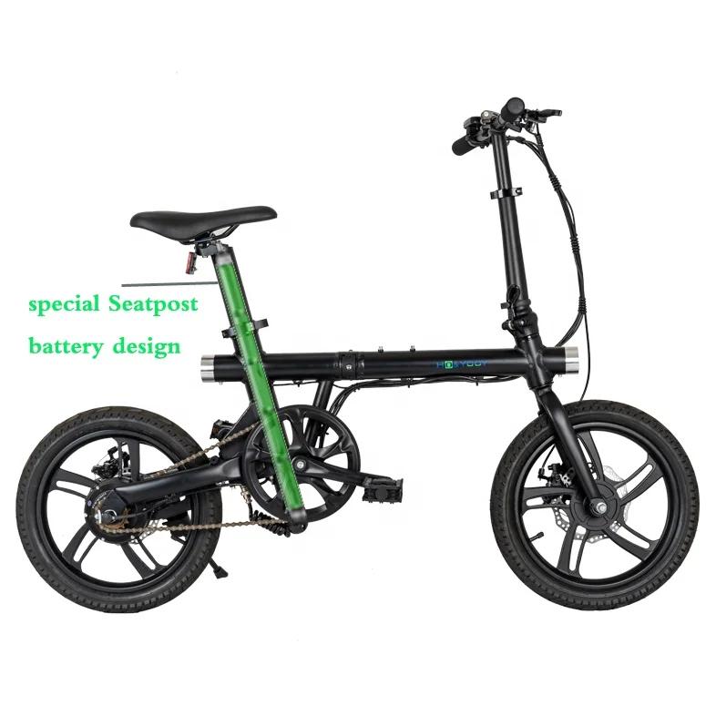 Unique Hidden seatpost 7.0Ah 18650 lithium battery for special electric bike