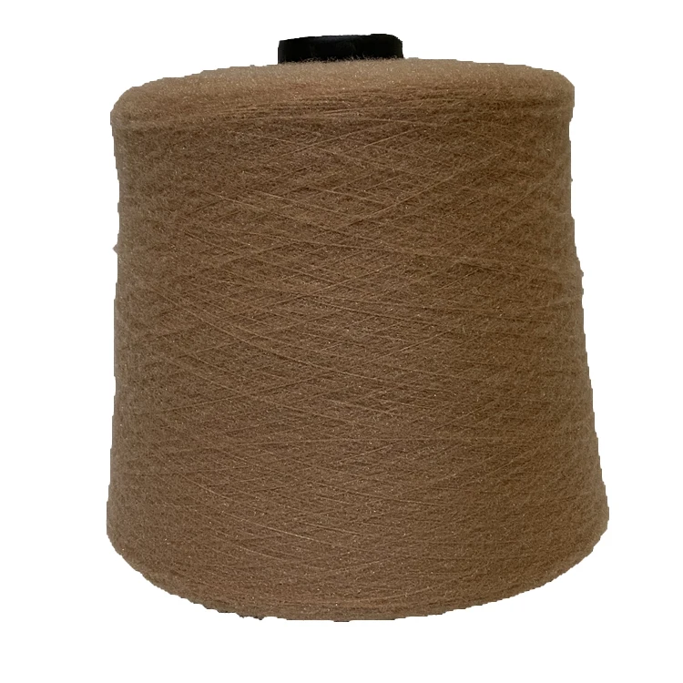 
Factory direct sale 10.5NM 0.9CM nylon feather silk hand-woven soft, comfortable and cheap yarn 