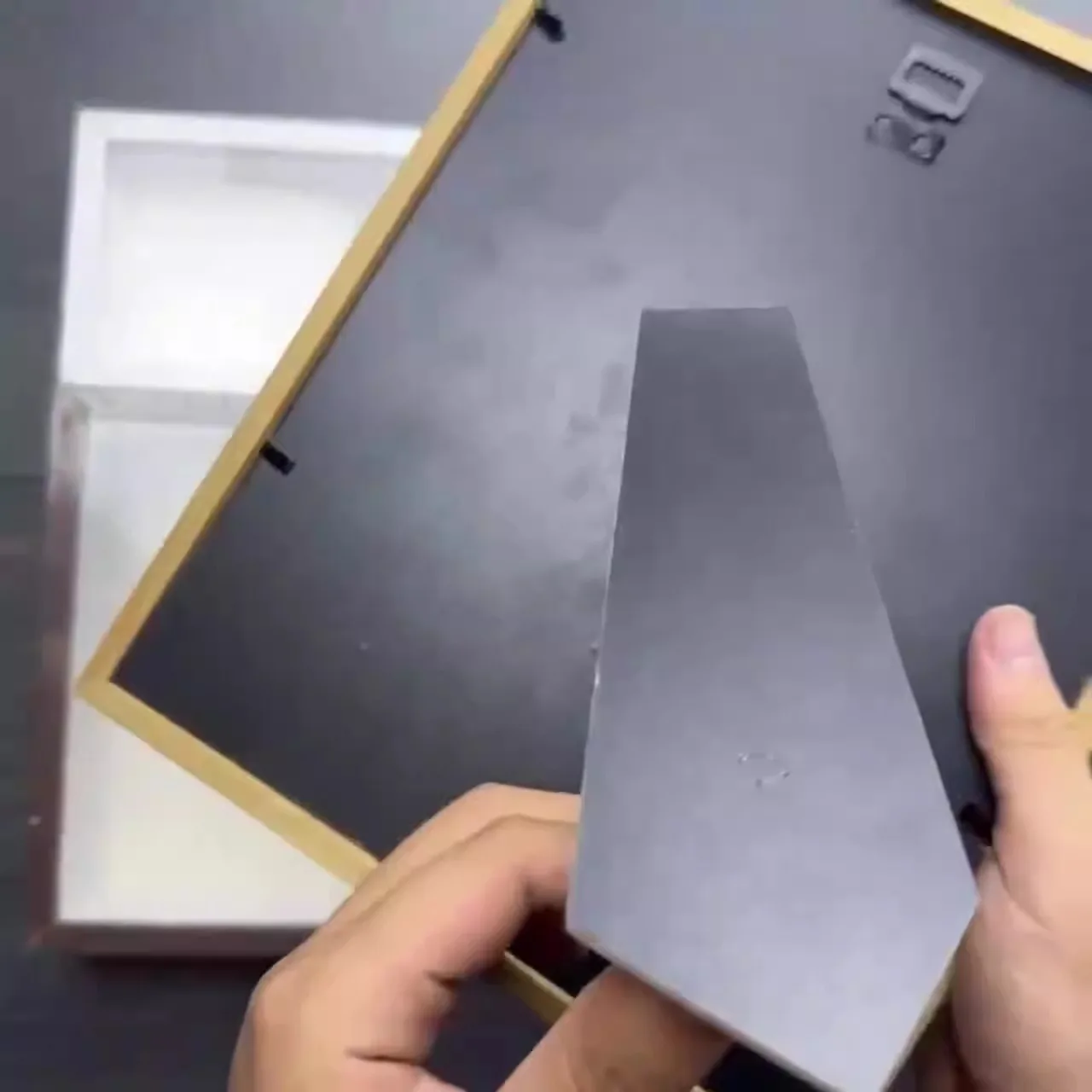 Сухой цветок DIY фоторамка висит стена 3D образец рамка