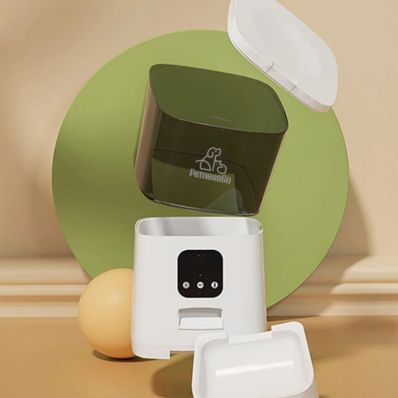 Factory Supply OEM 7L Pet Feeders for Pet Automatic Pet Dry Food Smart WiFi HD Camera