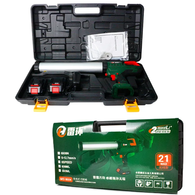 Leihuan electric glue gun seam tools glass Structural automatic machine Cordless Caulking Guns