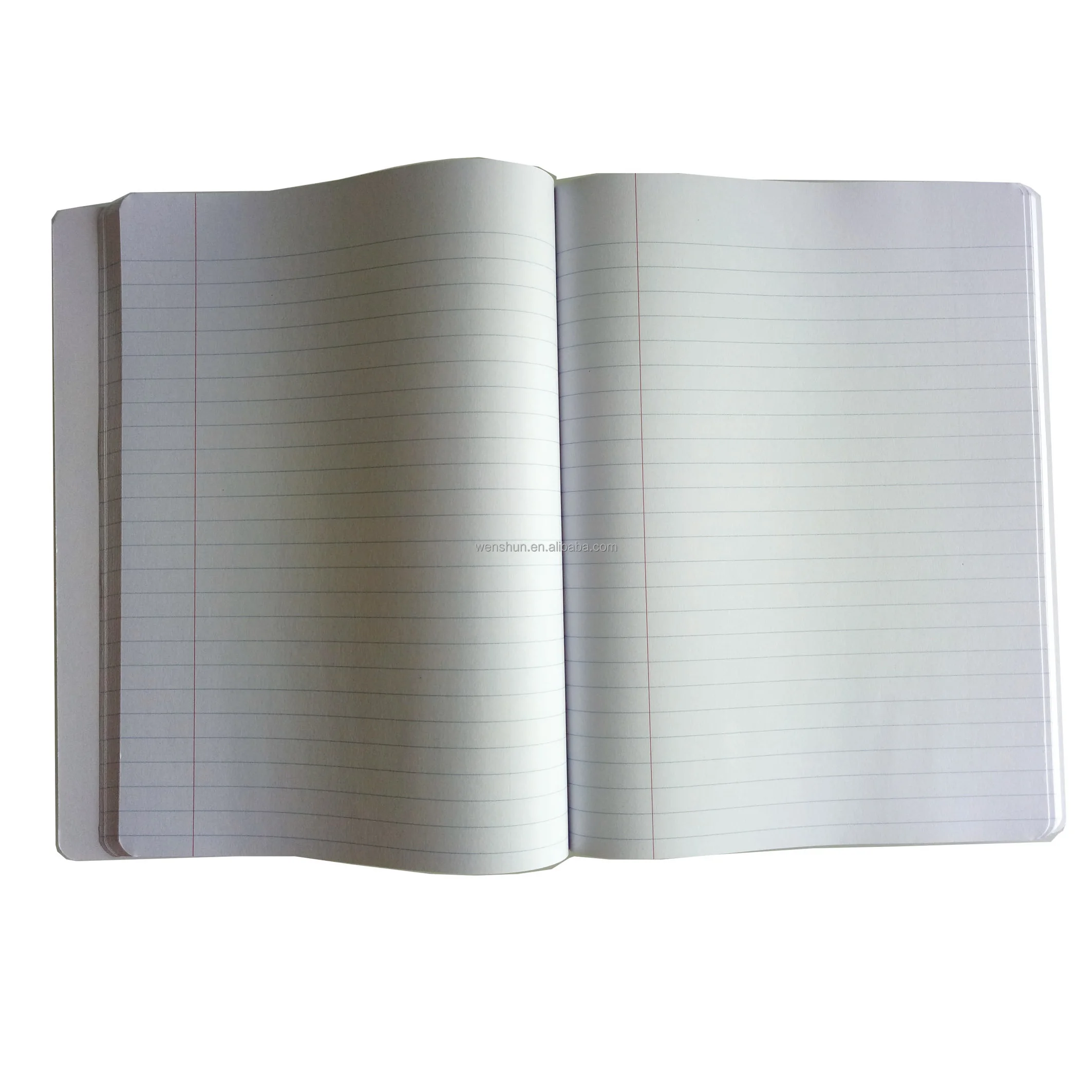 Custom 100 Leaves Lined Composition China Notebook for Students