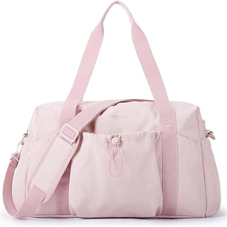 New design fashion waterproof weekender travel bag with custom printed logo travel duffle bag