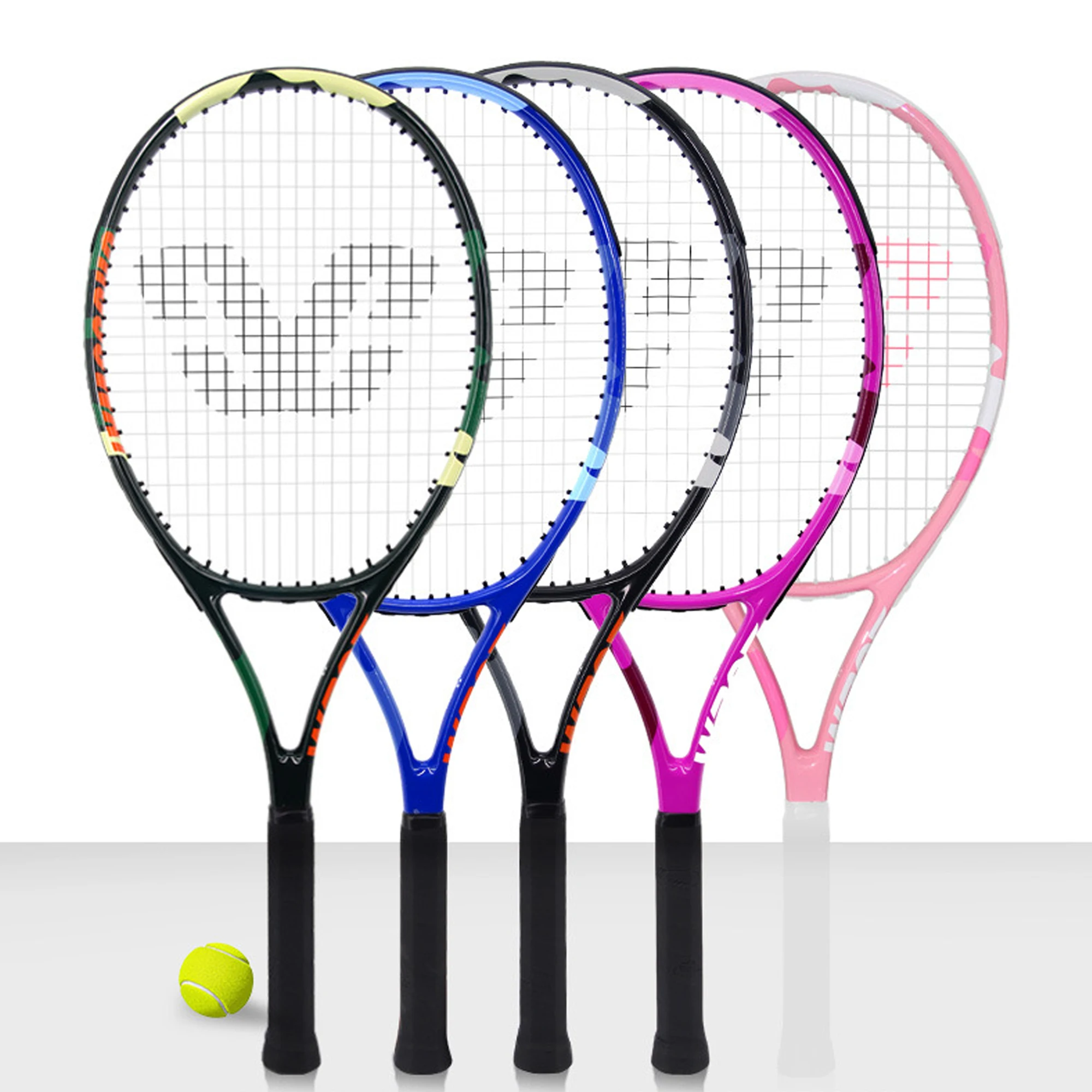 Tennis Racket Tennis Racket Carbon Fiber Bag Custom Customized Picture LOGO Packing Face Balance Weight Net