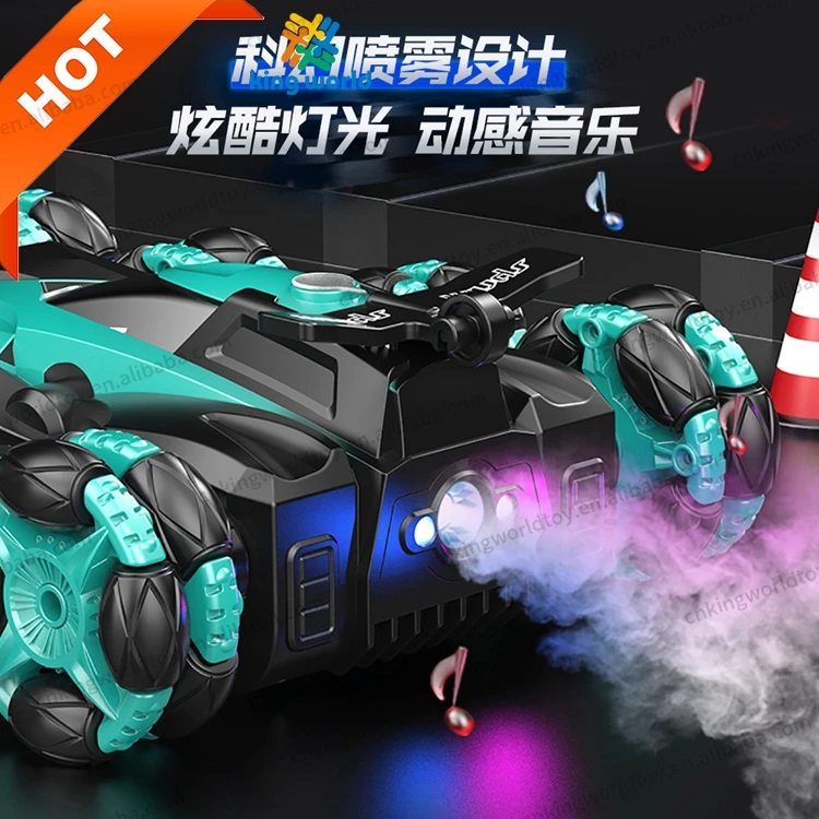 NEW 878A 8WD RC Cars 2.4GHz Rechargeable Racing Drift Toys Remote Control 360 Degrees Rotating Stunt RC Car Toy Vehicle For Kids