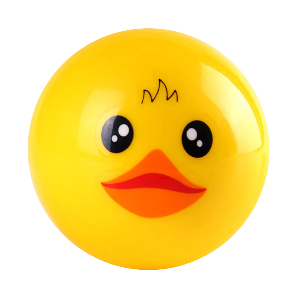 
Koryen 3 Inch Inflatable Duck Smile Face Yellow Color PVC Balls 