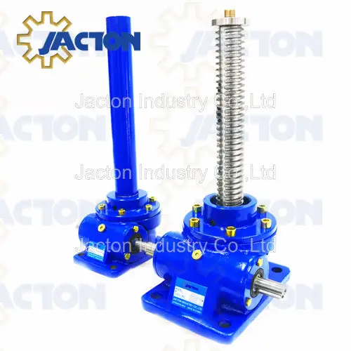 50KN Worm Screw Jack Hand Operated Translating Screw Jacks 5ton for screw-driven platform lifts
