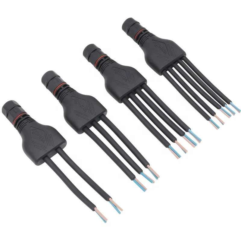 3 way Y type ip67 waterproof cable connector for outdoor led light