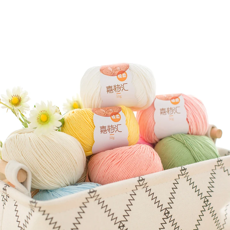 
Yarncrafts Multi color wool soft chunky blended hand knitting yarn for shawl and scarf 