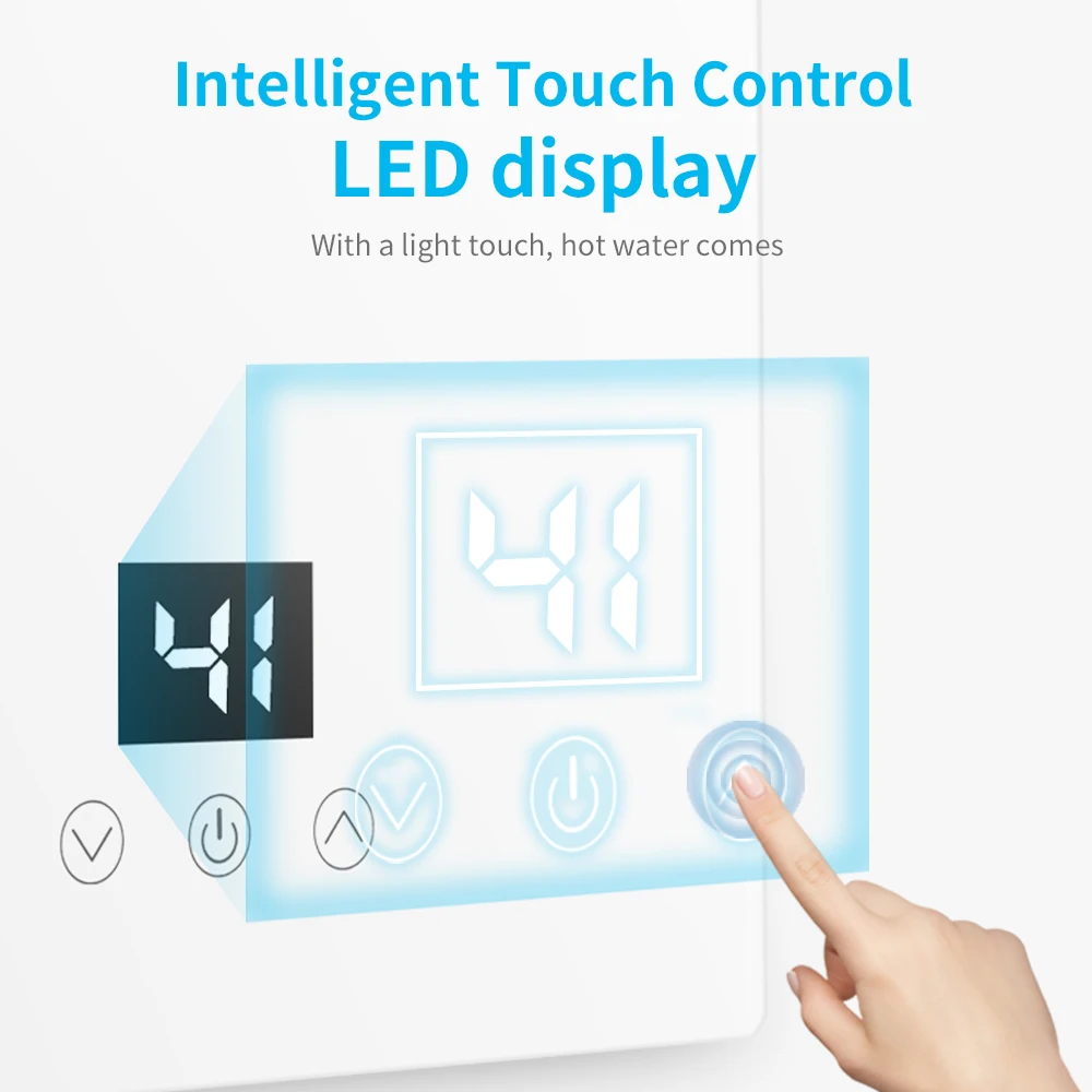 SiHUA CE Certificate Small Size Tankless Instant Electric Hot Water Shower Heater for Bathroom  Hand Wash