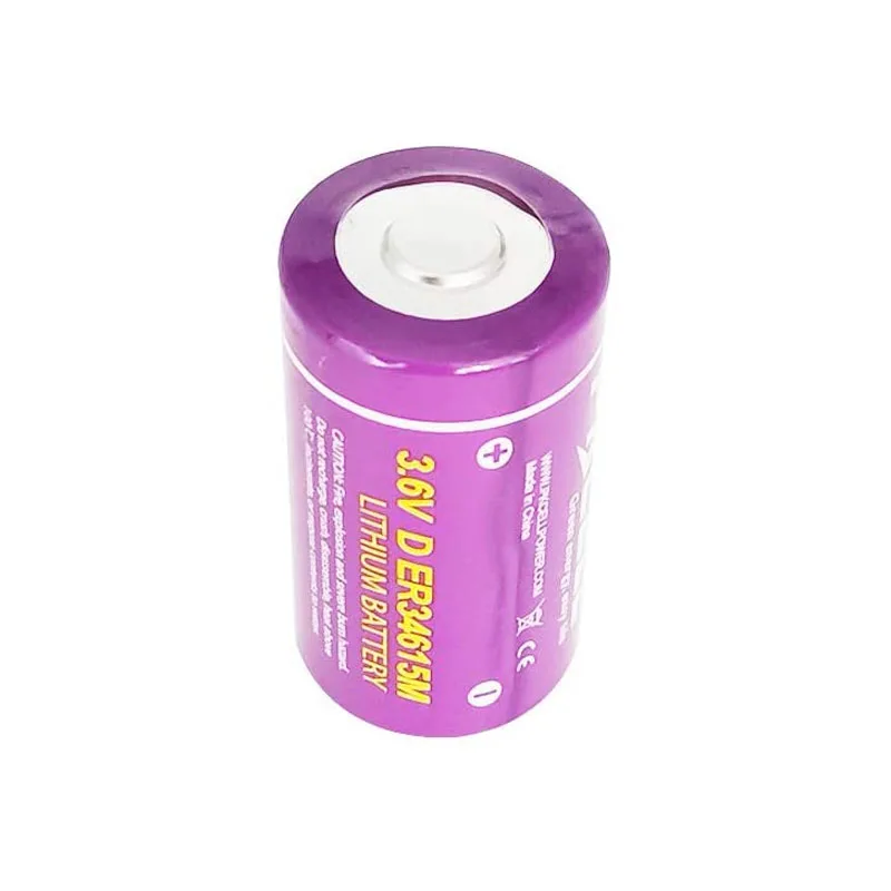 Li-socl2 3.6v d size er34615h battery 19000 mah er34615 lithium battery