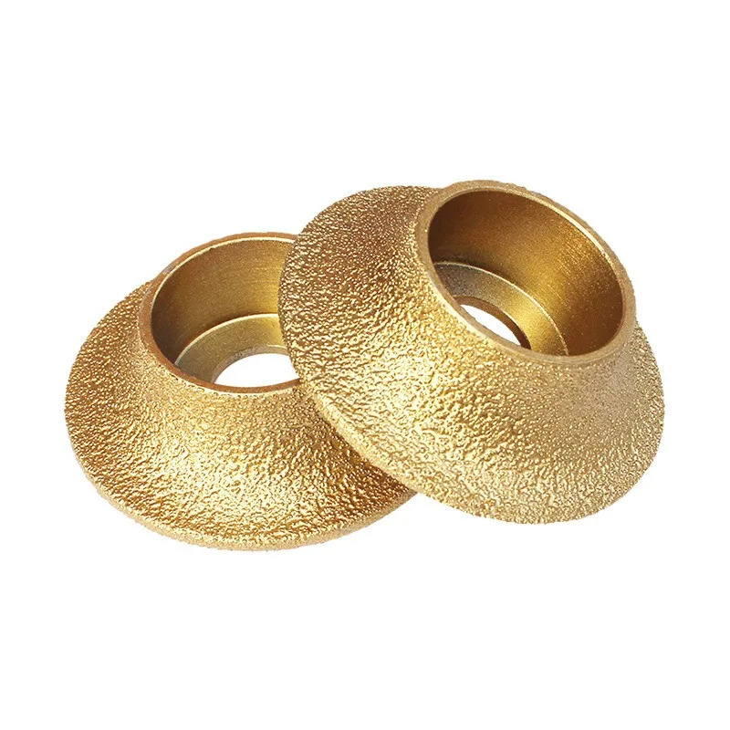 Edge Grinding Wheel Diamond Brazed Roman Column Semicircle Marble Angle Grinder