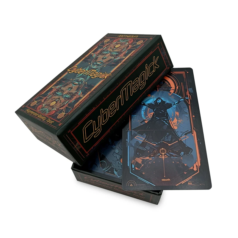 Высококачественная печать на заказ игральные карты Таро изысканное художественное выражение для общественных встреч оптовая продажа