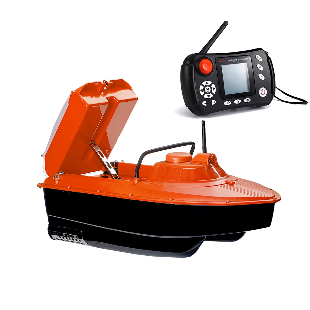 JABO bait boat 2CG-20A+36A+Backpack German warehouse Orange GPS Fish Finder  Auto baiting robot German warehouse delivery