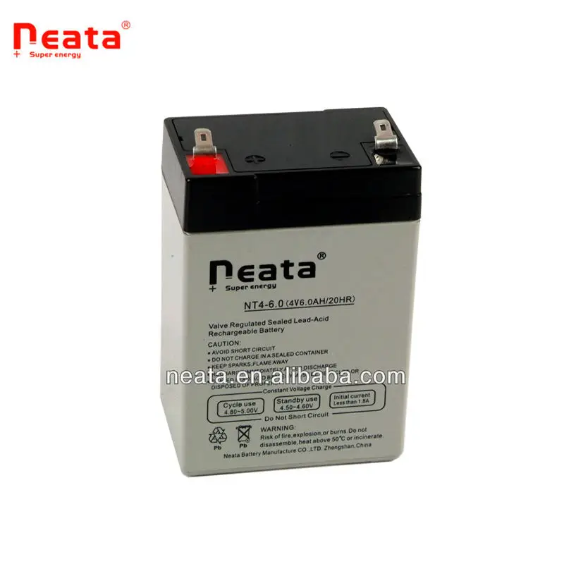Power Tools Toy Home Appliances Electronic Scale Power 4v6ah 20hr Rechargeable VRLA 4v 6ah Batteries