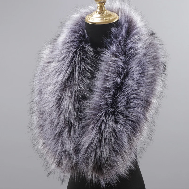  2021 new arrival real fox fur collars wool coats