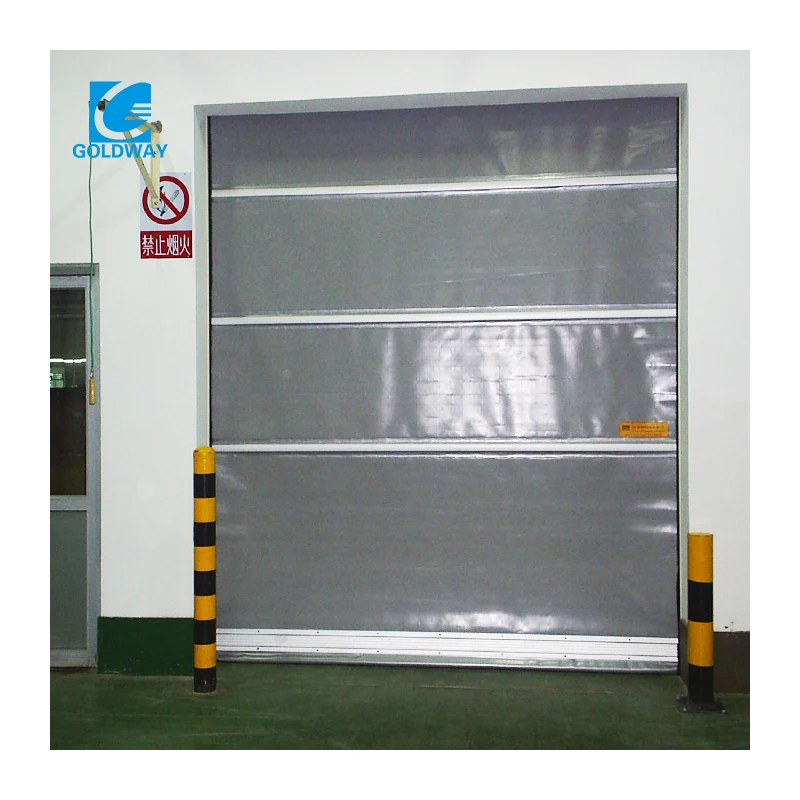 Automatic Pvc High Speed Rolling Doors Industrial High Speed Roll Up Door for warehouse