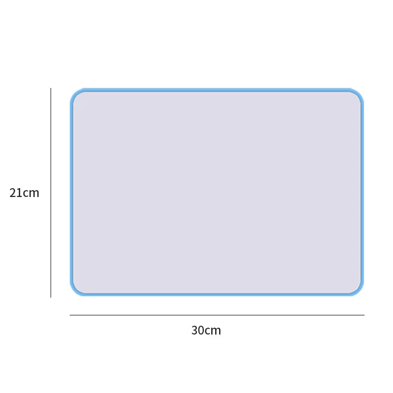 Hot Sale Double Sided A4 Desktop Whiteboard Colorful customized Kids Magnetic Dry Erase Lapboard for Student Teaching