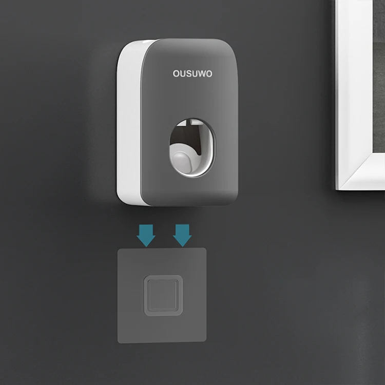 Оптовая продажа, настенный изысканный домашний декор, Автоматический Диспенсер зубной пасты, Пластиковый Диспенсер зубной пасты для ванной комнаты