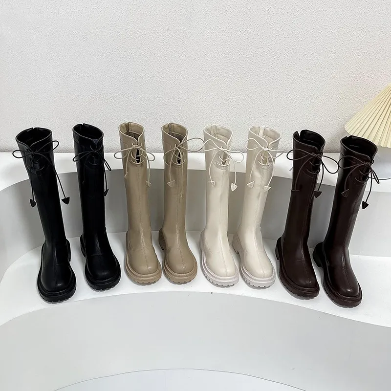 custom Martin high top boots tooling locomotive shoes European style foreign trade fashion casual boots for women