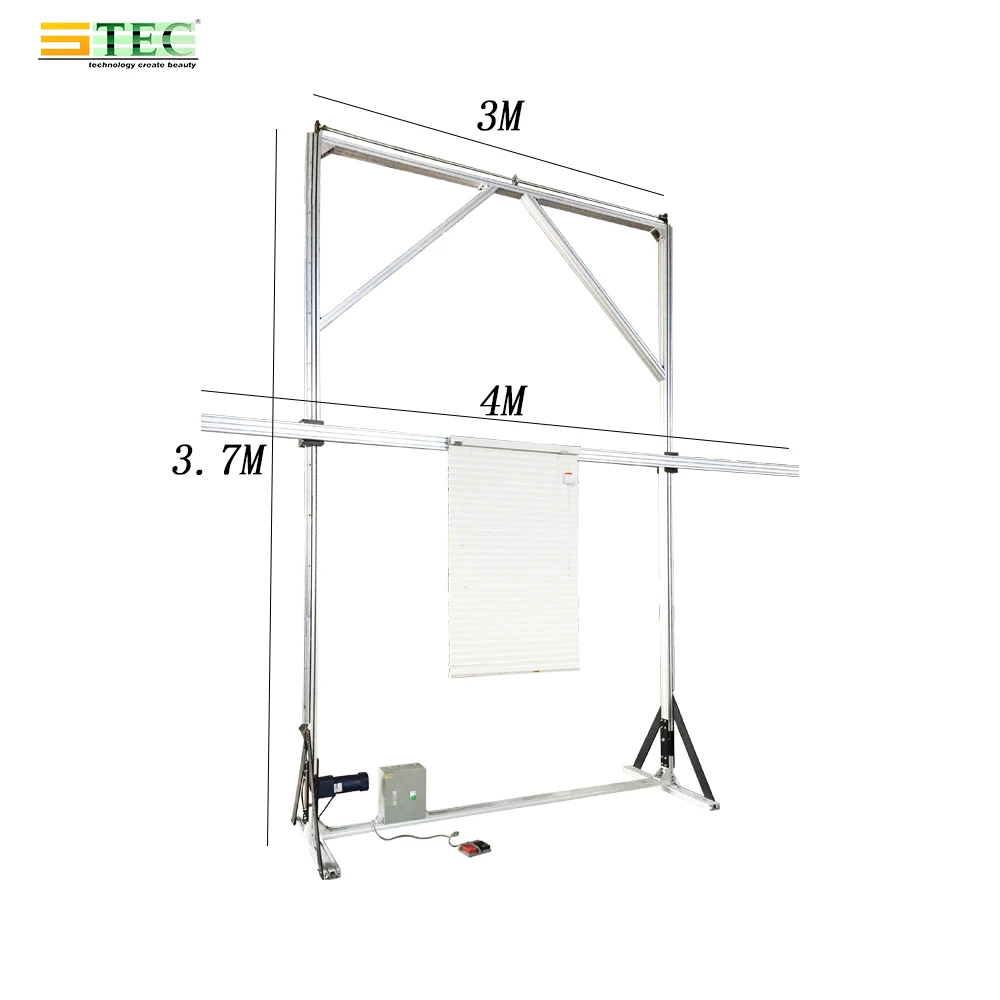 STEC CE Certification  Electric Double Pole Blinds Inspection Hoist Machine For Any Blinds Window Blinds Machines