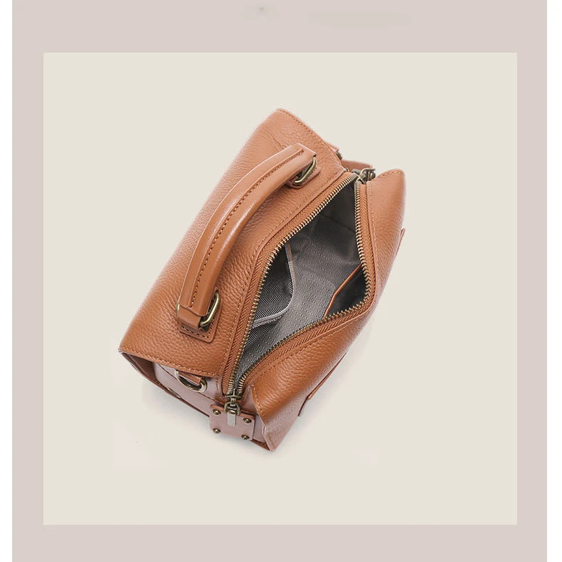 Custom Vintage Designer Inspired Genuine Leather Ladies Purses Crossbody Shoulder Hand Bags Small Women Handbags Fashion Popular