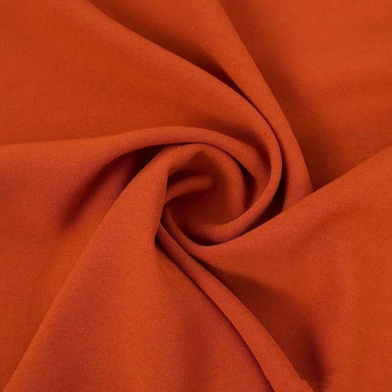 100% CEY Ice Crepe Ramie Cotton Woven Dress Shirt Stretch Chiffon Fabric High Quality Cheap Fabric