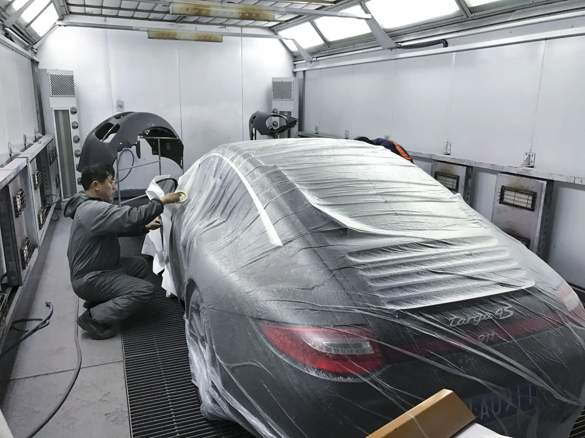Автоматическая защита краски Автомобильная прозрачная пленка наружная предварительно заклеенная