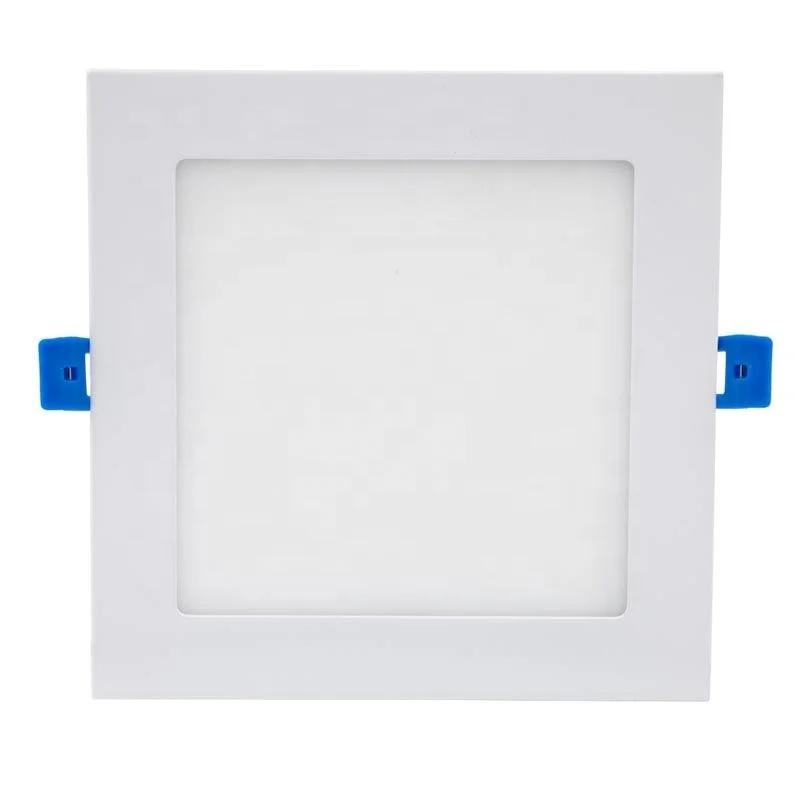 4 Inch Square Slim LED Recessed Lighting Ultra Thin Downlight Ceiling Light 120V AC / Dimmable Square Shape Ip44 Aluminum Modern