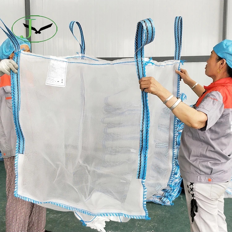 Gravel 1000Kg Big Factory Lifting Ton Bag Virgin Fibc Customized Big Waterproof Bag