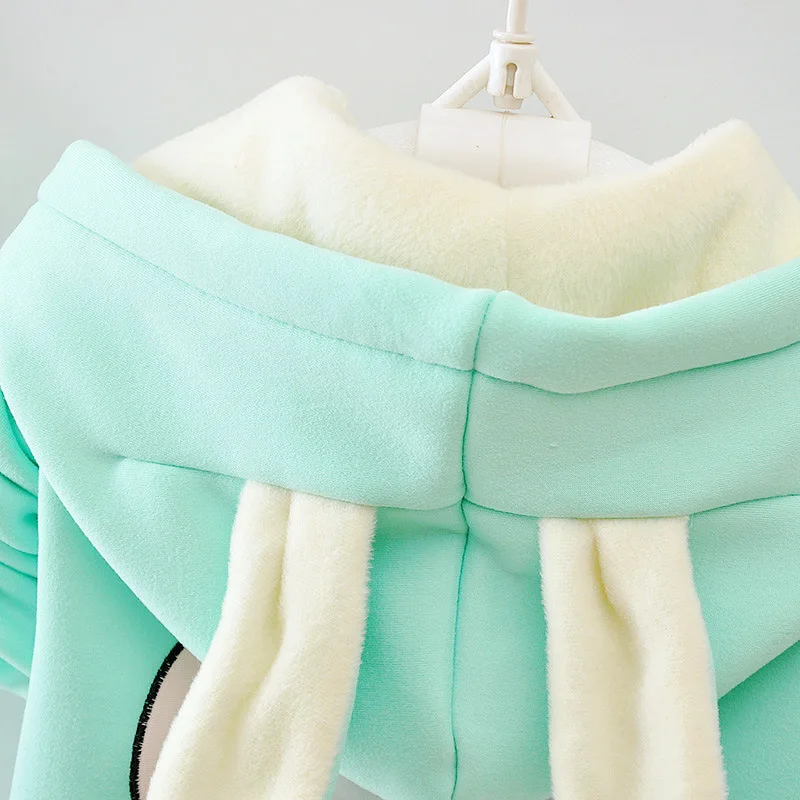 Симпатичная одежда для маленьких девочек на зиму и осень, пальто с капюшоном для маленьких девочек и штаны, комплект из 2 предметов, комплекты одежды для маленьких девочек