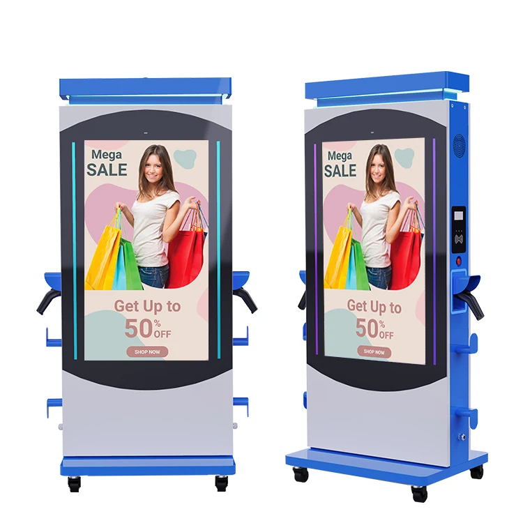 New Energy Commercial Electric Vehicle Charging Station Ev Car Charger Station digital signage