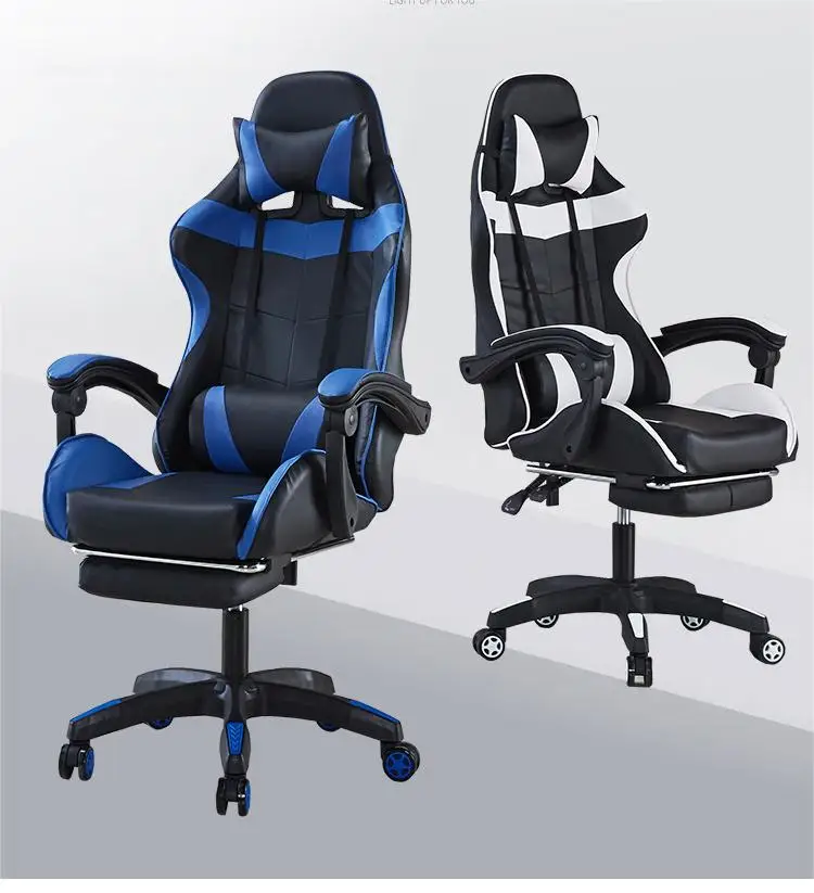Игровое кресло из искусственной кожи