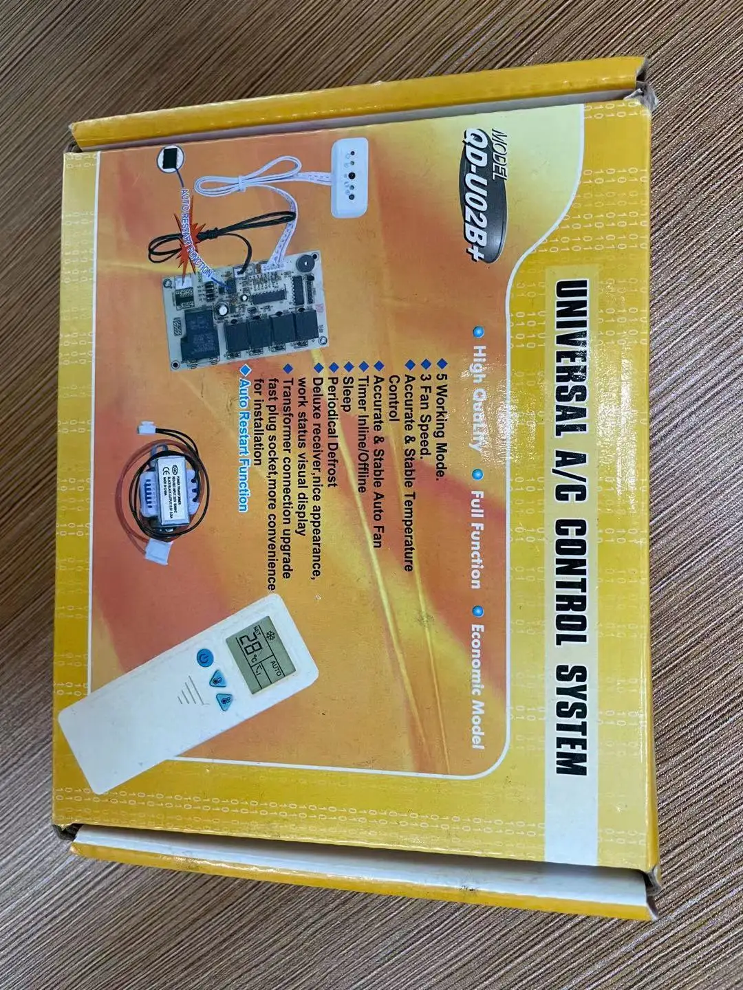 High quality inverter air conditioner 220V with Capacitor 1.5uf universal ac pcb control remote board system